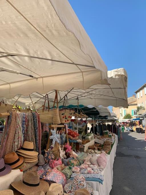 شقة La Terrasse Du Pont Jullian Charme Et Calme Dans Le Coeur Historique LʼIsle-sur-la-Sorgue المظهر الخارجي الصورة